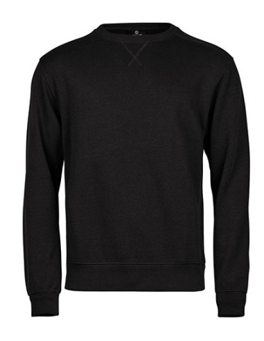 TEE-5504-Ribbed Interlock Crew Neck